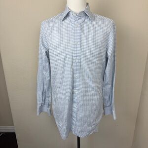 Ermenegildo Men’s Plaid Check Button Down | 42/16.5